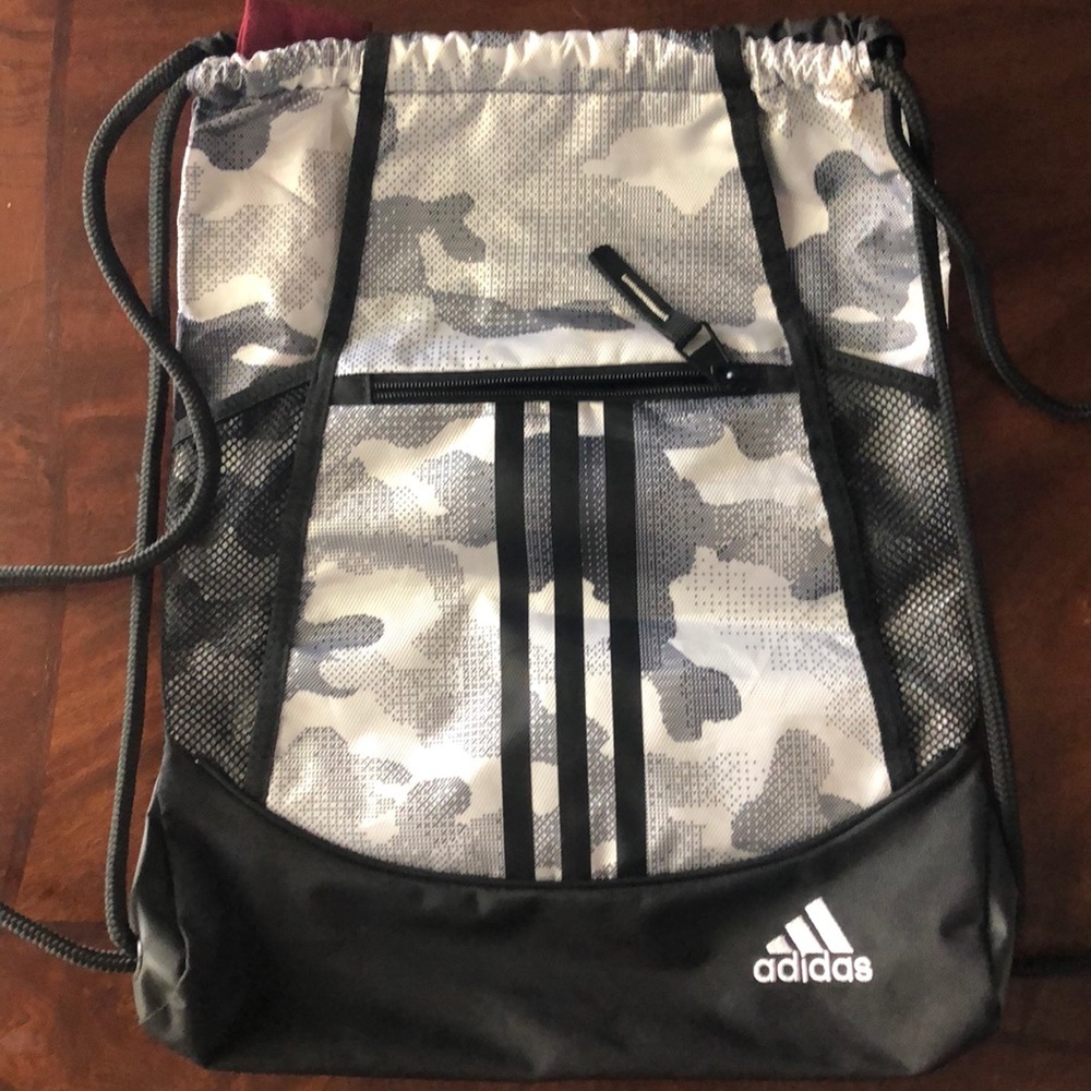 Adidas drawstring backpack